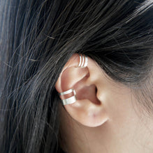 HSU Open Line Sterling Silver Ear Cuff (UL)