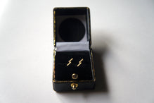 HSU 18-Karat Yellow Gold Double Line Earrings (FW)