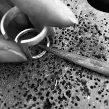 Unfinishing Line Sterling Silver Open Line unisex ring (UL)