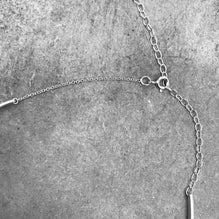 Single Line Choker Necklace / Silver (UL)