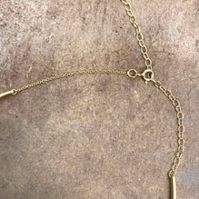 Single Line Choker Necklace / Silver (UL)