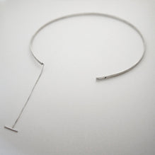 Single Line Choker Necklace / Gold  (UL)