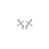 Cross Pattern Textured Ear Stud / Silver (TI)