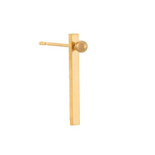 HSU One or Two Sphere Extension Stud /  Gold (MM18)