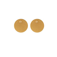 HSU One or Two Sphere disk Stud /  Gold (MM16)